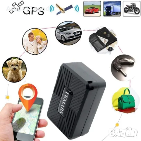 TKMARS TK913 Mini GPS Tracker – GPS локатор с магнит, проследяване в реално време и аларми, снимка 2 - Аксесоари и консумативи - 55738485