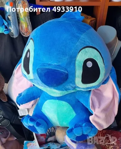 🧸💙 ПЛЮШЕН СТИЧ ЗА ПРОДАЖБА! 💙🧸 😍 Избери своя любим размер: ✨ 25 см — 8 € ✨ 40 см — 13 € ✨ 50 см