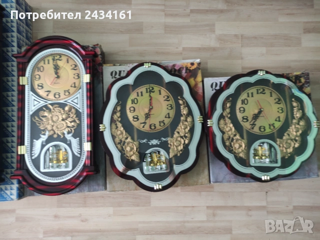 Стенни часовници. Будилници-говорящи, с термометър, снимка 7 - Други - 31209437