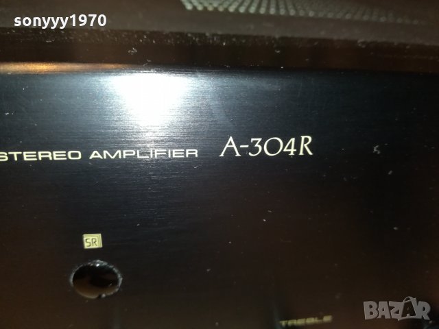 PIONEER A-304R STEREO AMPLIFIER-ВНОС SWISS 1002222031, снимка 8 - Ресийвъри, усилватели, смесителни пултове - 35745975