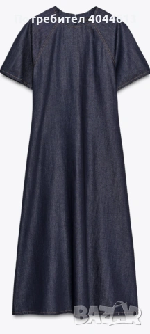 Дамска рокля от деним, снимка 3 - Рокли - 53607593