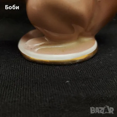 Стара Българска Порцеланова Фигура СИП Катерица Рядка Разцветка, снимка 11 - Колекции - 48811741