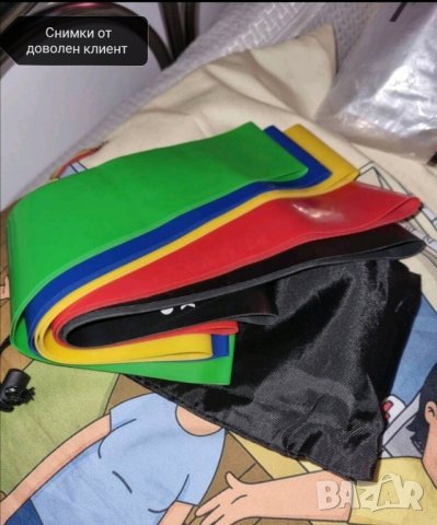 Ластици за тренировки комплект от 5бр, снимка 10 - Спортна екипировка - 41754369