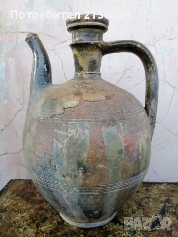 Стар керамичен съд, снимка 2 - Антикварни и старинни предмети - 41628679