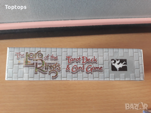 Таро карти: Lord of the Rings Tarot, 7x12 см с хартиена книжка, снимка 5 - Карти за игра - 36310572