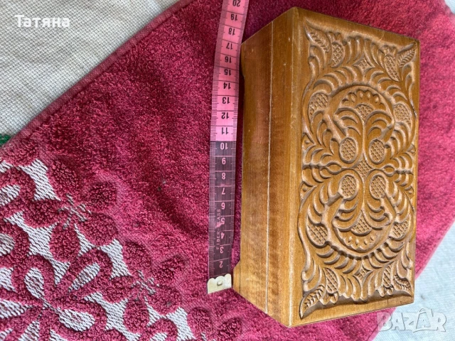 Кутии за бижута дърворезба, снимка 11 - Сувенири от дърво - 49324300
