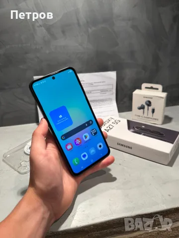ЧИСТО НОВ Samsung A27 5G +  Samsung слушалки подарък, снимка 7 - Samsung - 55893843