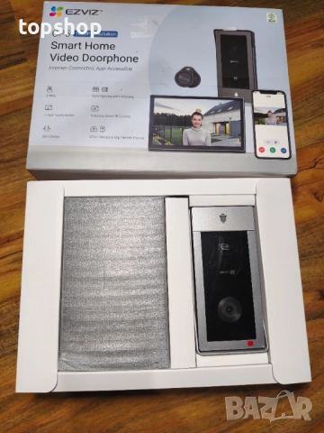 Продавам чисто нов, смарт видеодомофон EZVIZ CP5. , снимка 11 - Други - 52674936
