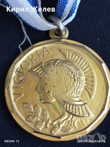 Медал VICTORIA много красив перфектно състояние за КОЛЕКЦИЯ ДЕКОРАЦИЯ 34175, снимка 2 - Други ценни предмети - 50951795
