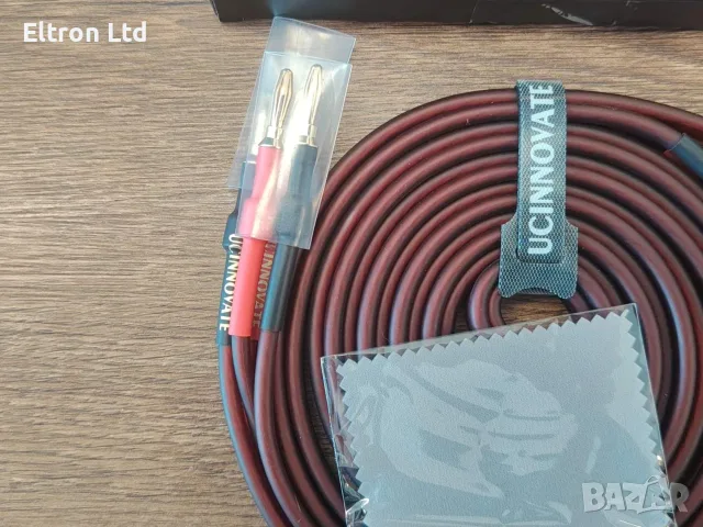 2 X 2m HiFi OFC Audio Speaker Cables Gold-Plated Banana Plugs 2x2.5mm, снимка 6 - Тонколони - 55073498