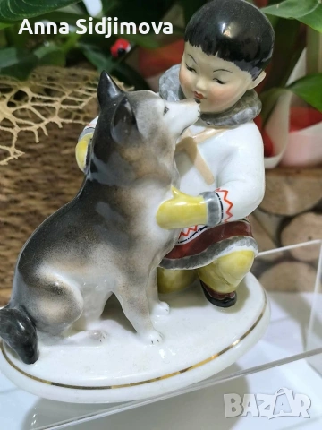 Руска порцеланова статуетка ЛФЗ