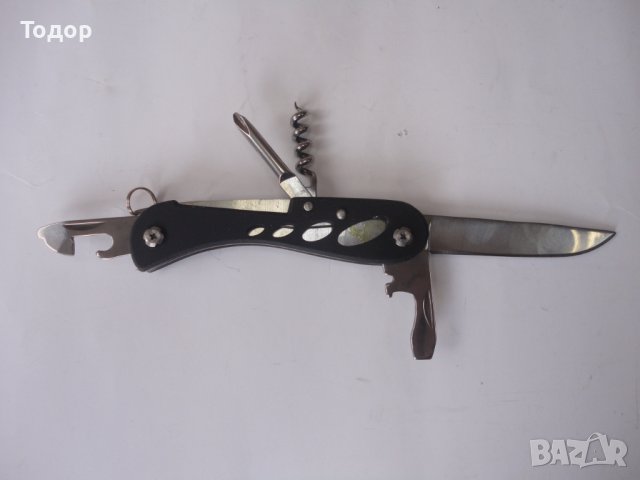 Сгъваем нож комплект с фенерче , снимка 6 - Ножове - 40628701