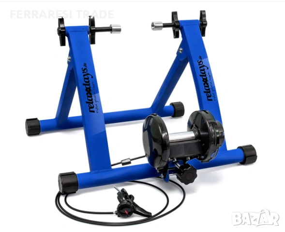 Велотренажор relaxdays  с  6 степени ново 