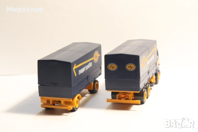 HERPA H0 1/87 VOLVO TIR КОЛИЧКА КАМИОН МОДЕЛ, снимка 8 - Колекции - 53445490