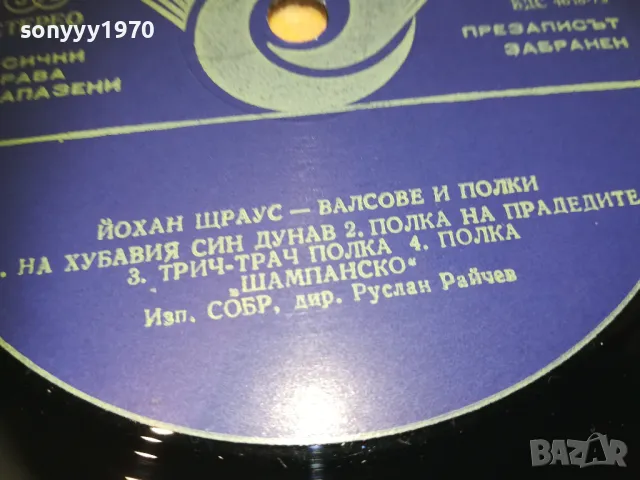 ЙОХАН ЩРАУС 2410241241, снимка 9 - Грамофонни плочи - 47702124