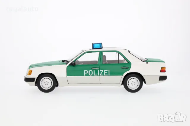 B66040700,умален модел die-cast Mercedes-Benz 230 E,W 124(1989-1993),Limousine,Polizei,1:18, снимка 2 - Колекции - 48892784