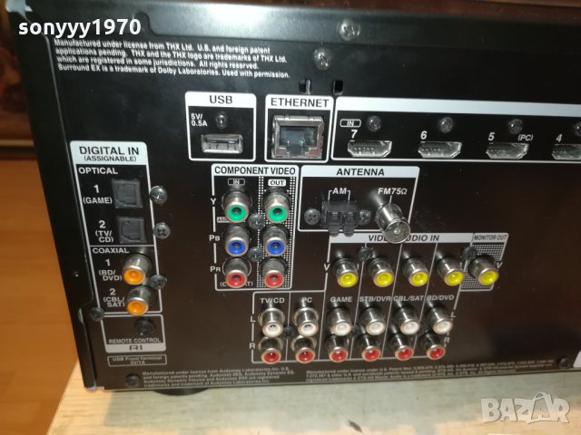 ONKYO-BIG RECEIVER-SWISS 1811211526, снимка 6 - Ресийвъри, усилватели, смесителни пултове - 34849922