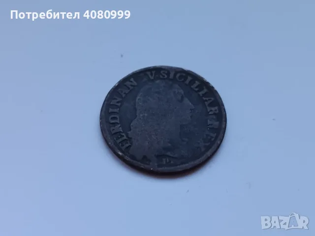 Kingdom of Naples Un Grano 1791 A.P. , снимка 8 - Нумизматика и бонистика - 56077225