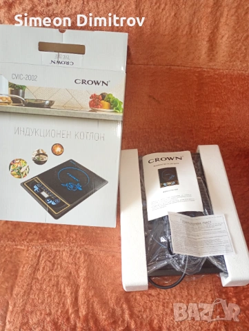 Индукционен котлон Krawn , снимка 6 - Котлони - 53845628