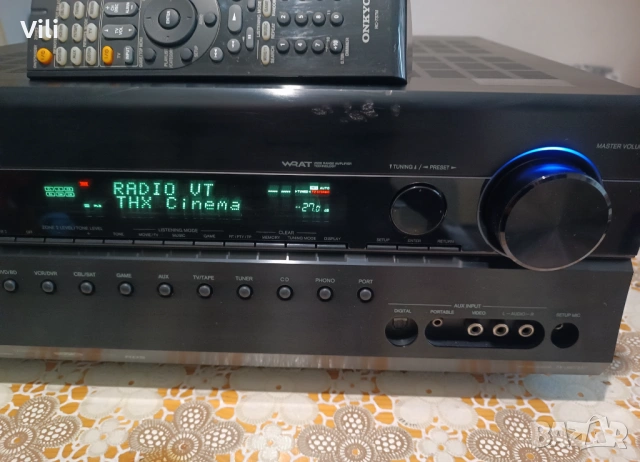 Onkyo TX-SR707, снимка 10 - Ресийвъри, усилватели, смесителни пултове - 53252998