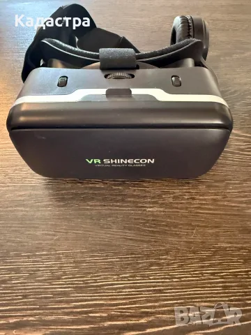 3D VR очила SHINECON 6 G04 с вградени слушалки – FOV 108°, снимка 2 - Други игри и конзоли - 55902913