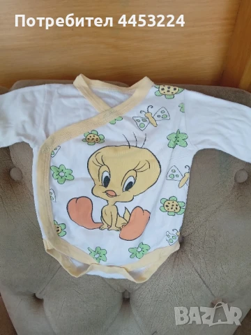 Бебешки и детски бодита и потници 