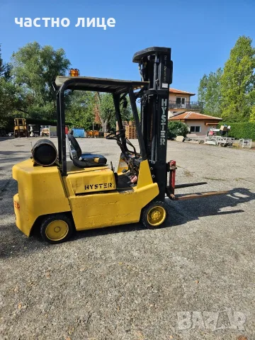 продавам Мотокар Hyster 3т газ , вдига на 5.7м + своб. ход, снимка 3 - Индустриална техника - 52793032