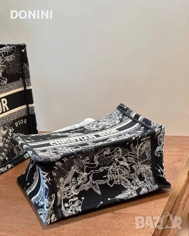 Christian Dior Дамска чанта, кожа, снимка 9 - Чанти - 56315727