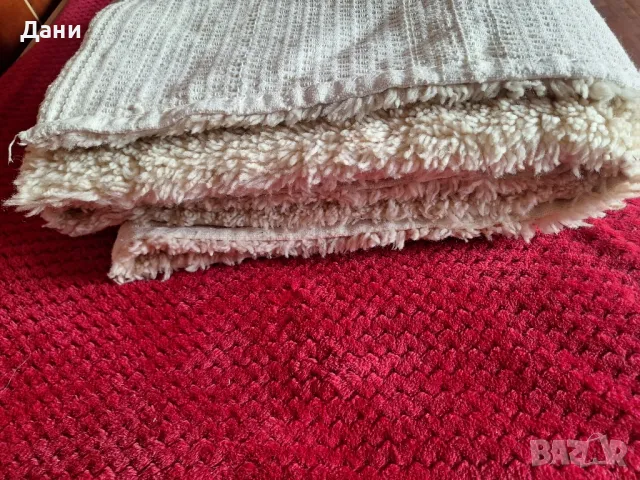 Нови вълнени китеници, снимка 3 - Покривки за легло - 48891568