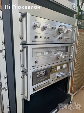 Сет оригинален unit rack шкаф AKAI Усилвател АM-2250 * тунер AT-2250 * дек CS-703D , снимка 2 - Ресийвъри, усилватели, смесителни пултове - 55885747