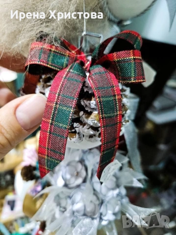 Ръчно изработени Коледни играчки, снимка 3 - Декорация за дома - 52685285