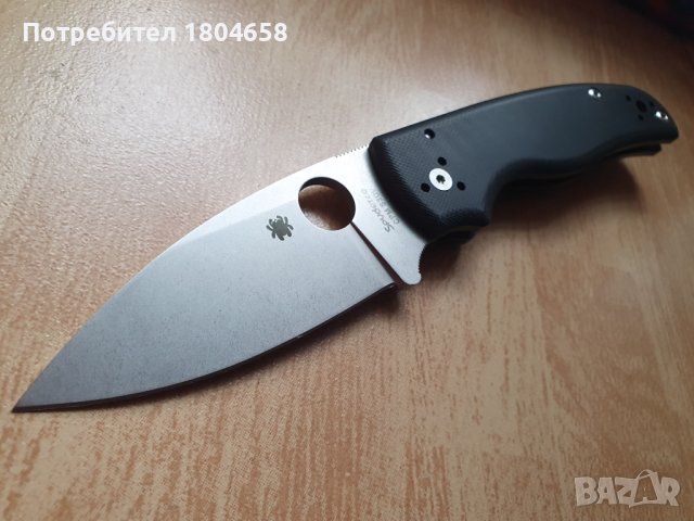 Сгъваем нож Spyderco Shaman, снимка 1 - Ножове - 42041550