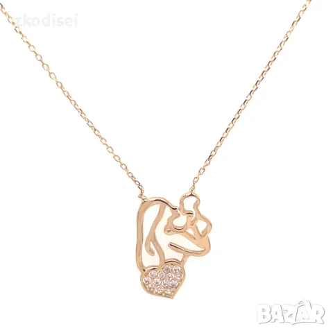 Златно колие 2,0гр. 40,0см. 14кр. проба:585 модел:29611-6