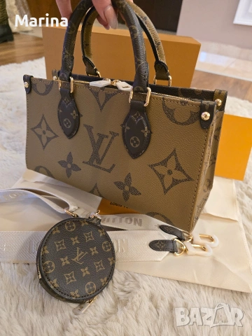 Налична чанта Louis Vuitton OnTheGo, снимка 6 - Чанти - 53322445