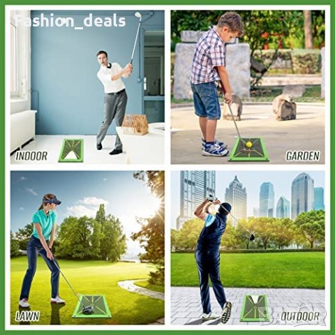  Нова Тренировъчна постелка за голф Пътека замах Упражнения Спорт, снимка 6 - Голф - 40139902