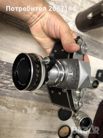 Ретро фото лот Exakta Varex IIa с 3 обектива Carl Zeiss Jena и 1 Schneider, снимка 12 - Фотоапарати - 55972136