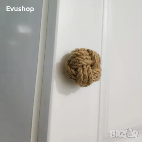 Ратанови Дръжки ( 4 броя ) – За Врати, Шкафове, Портманта, Чекмеджета, снимка 4 - Други - 50176893