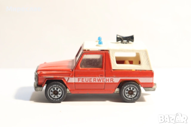 SIKU 1/55 MERCEDES BENZ ПОЖАРНА КОЛИЧКА КАМИОН МОДЕЛ