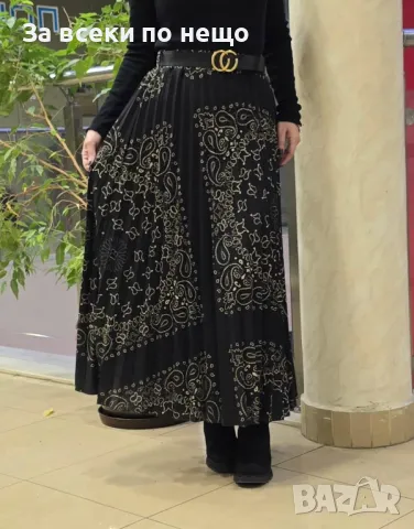 Дамска дълга пола, снимка 3 - Поли - 48255887