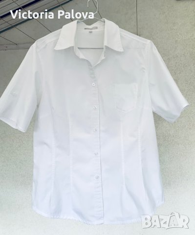 Бяла риза MARCO PECCI памук, снимка 13 - Ризи - 41491932
