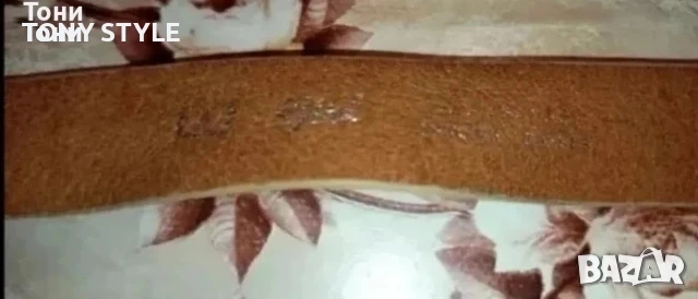 Нов Италиански Дамски Колан Изцяло от Естествена Кожа 100см., снимка 3 - Колани - 53686188