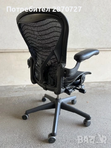 Herman Miller Aeron Classic, снимка 5 - Столове - 49595016