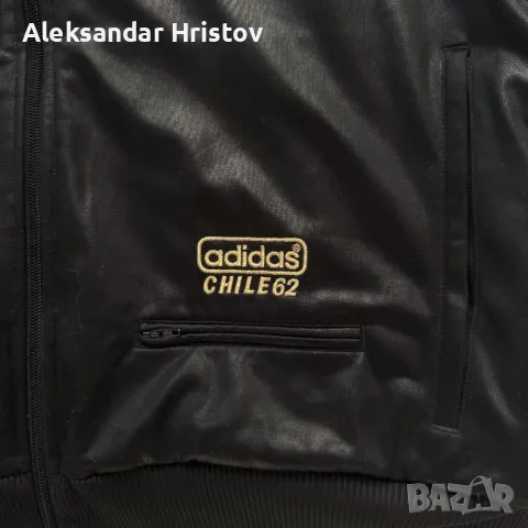 Оригинално Мъжко Сатинено Шерпа Яке Adidas, снимка 7 - Якета - 49452848