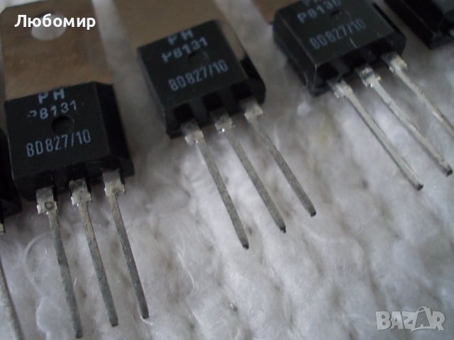 Транзистор BD827/10 Philips, снимка 4 - Друга електроника - 40459874