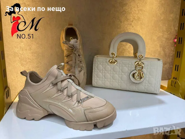 Christian Dior Дамски Маратонки👟Дамски Спортни Обувки Кристиян Диор - 2 Цвята Код SEM-224, снимка 2 - Маратонки - 55775936