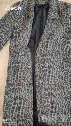 дълго манто на H&M, снимка 2 - Палта, манта - 44571789