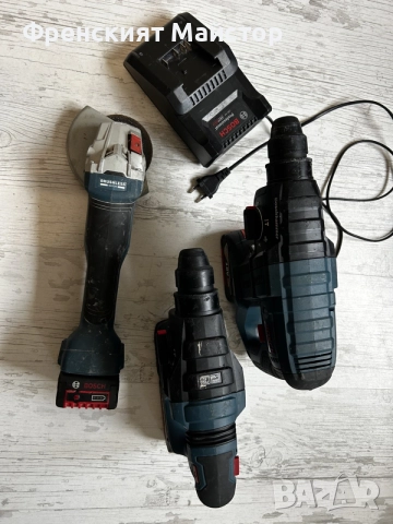 Акумулаторен флекс Ъглошлайф Bosch GWS 18V-10 P Professional, снимка 3 - Ъглошлайфи - 55807789