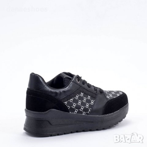 Дамски спортни обувки на платформа , снимка 3 - Маратонки - 35666982