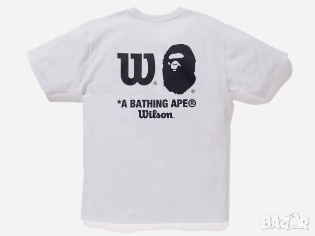 WILSON x BAPE A Bathing Ape Тениска S, снимка 2 - Тениски - 51470779
