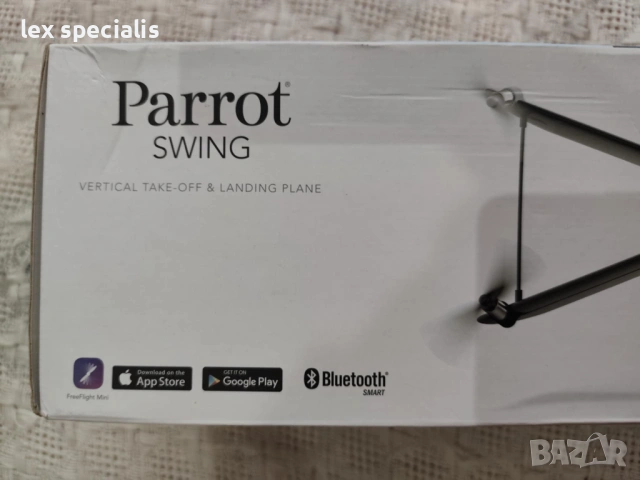 Хибриден дрон Parrot Swing с контролер Flypad като нов, снимка 14 - Дронове и аксесоари - 53221394